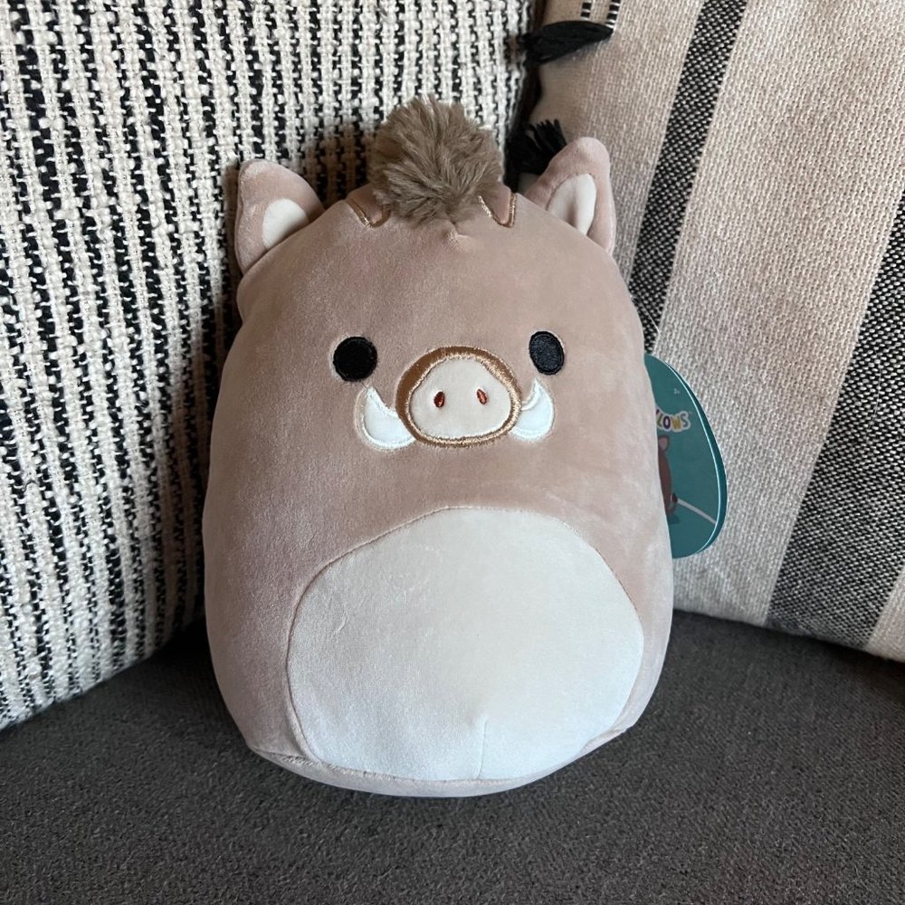 NWT Warren the Boar Squishmallow 2023 Release 7”